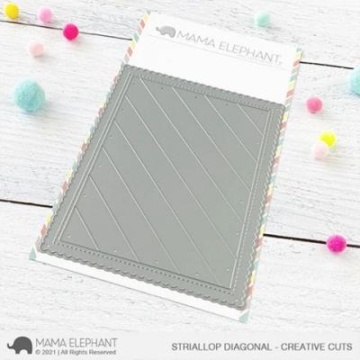Mama Elephant Creative Cuts - Striallop Diagonal